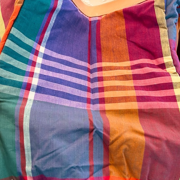 Polo by Ralph Lauren Madras Set of Tote and cosmetic bag. NWT
Vintage 1990s - Picture 5 of 13